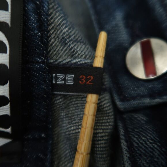 Vayder Jeans Mens Size 32x32 Blue Dante Tapered Stretch Denim Button Fly - Picture 8 of 16